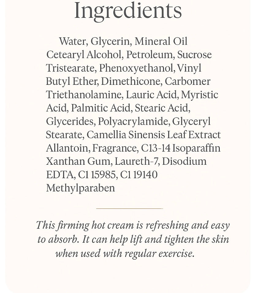 Anti Cellulite Cream